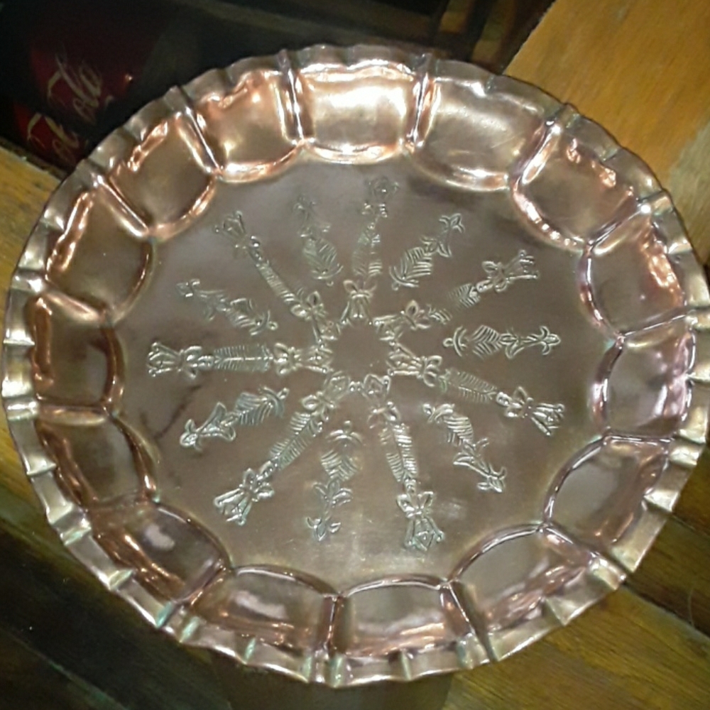 Republic of Arab Pure Copper Wall Plate